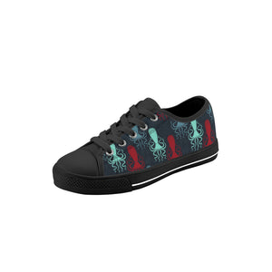 Octopus Kid's Low Top Canvas Shoes