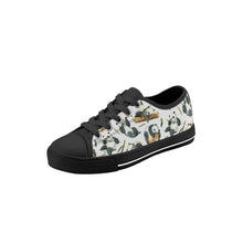 Panda Kid's Low Top Canvas Shoes