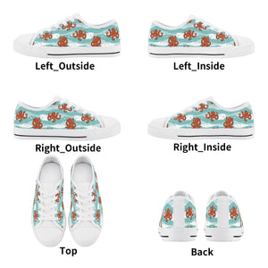 Octopus Kid's Low Top Canvas Shoes