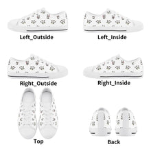 Panda Kid's Low Top Canvas Shoes