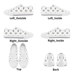Panda Kid's Low Top Canvas Shoes