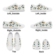 Panda Kid's Low Top Canvas Shoes