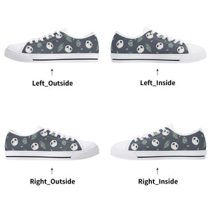 Panda Women's Low Top Canvas Shoes