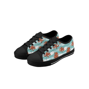 Octopus Kid's Low Top Canvas Shoes
