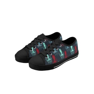 Octopus Kid's Low Top Canvas Shoes