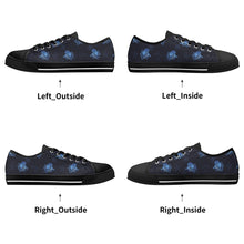 Octopus Women's Low Top Canvas Shoes