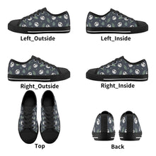 Panda Kid's Low Top Canvas Shoes