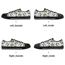 Panda Women's Low Top Canvas Shoes