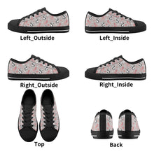 Panda Kid's Low Top Canvas Shoes