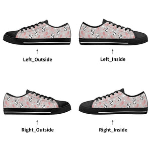 Panda Women's Low Top Canvas Shoes