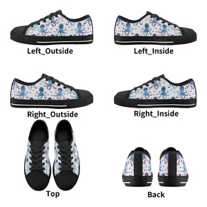 Octopus Kid's Low Top Canvas Shoes