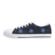 Octopus Women's Low Top Canvas Shoes