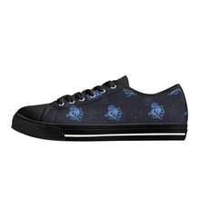 Octopus Women's Low Top Canvas Shoes