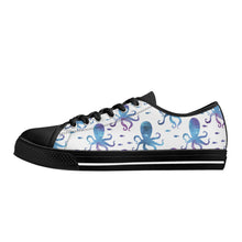 Octopus Women's Low Top Canvas Shoes