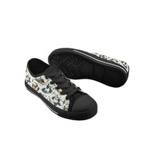 Panda Kid's Low Top Canvas Shoes