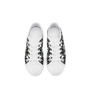 Panda Kid's Low Top Canvas Shoes