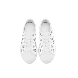 Panda Kid's Low Top Canvas Shoes