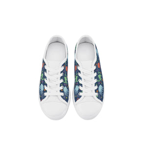 Octopus Kid's Low Top Canvas Shoes