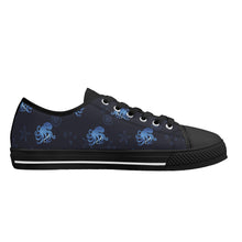 Octopus Women's Low Top Canvas Shoes