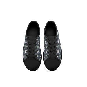 Panda Kid's Low Top Canvas Shoes