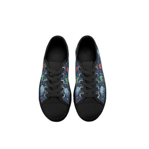 Octopus Kid's Low Top Canvas Shoes