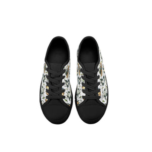Panda Kid's Low Top Canvas Shoes