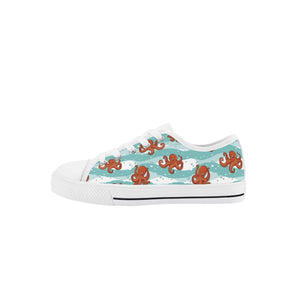 Octopus Kid's Low Top Canvas Shoes