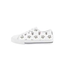 Panda Kid's Low Top Canvas Shoes