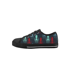 Octopus Kid's Low Top Canvas Shoes