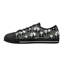 Panda Women's Low Top Canvas Shoes