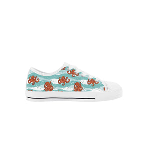 Octopus Kid's Low Top Canvas Shoes