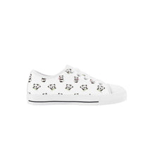 Panda Kid's Low Top Canvas Shoes