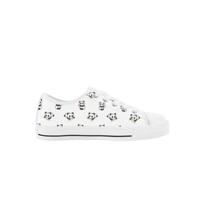 Panda Kid's Low Top Canvas Shoes