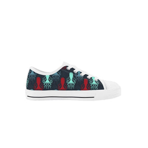 Octopus Kid's Low Top Canvas Shoes