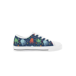 Octopus Kid's Low Top Canvas Shoes