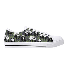 Panda Women's Low Top Canvas Shoes