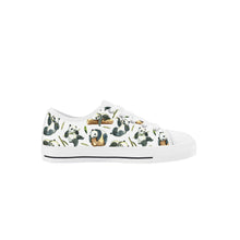 Panda Kid's Low Top Canvas Shoes