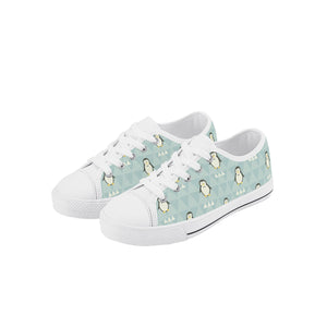 Penguin Kid's Low Top Canvas Shoes