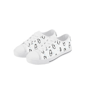 Penguin Kid's Low Top Canvas Shoes