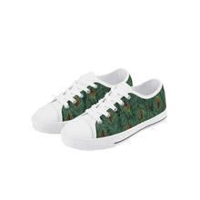 Peacock Kid's Low Top Canvas Shoes