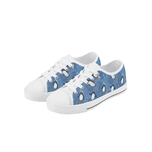Penguin Kid's Low Top Canvas Shoes