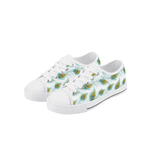 Peacock Kid's Low Top Canvas Shoes