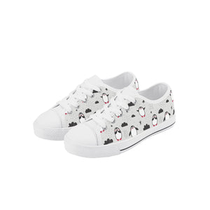 Penguin Kid's Low Top Canvas Shoes