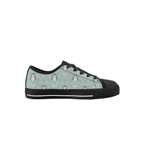Penguin Kid's Low Top Canvas Shoes