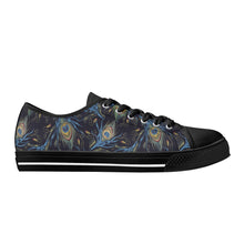Peacock Women's Low Top Canvas Shoes