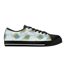 Peacock Women's Low Top Canvas Shoes