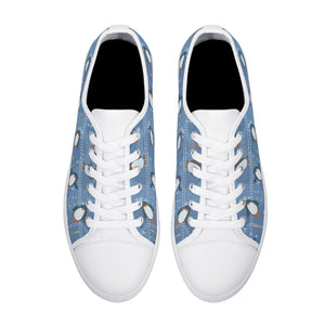 Penguin Women's Low Top Canvas Shoes