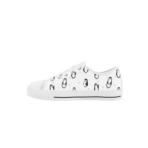 Penguin Kid's Low Top Canvas Shoes