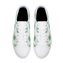 Peacock Women's Low Top Canvas Shoes
