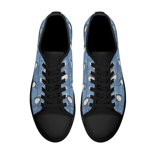Penguin Women's Low Top Canvas Shoes